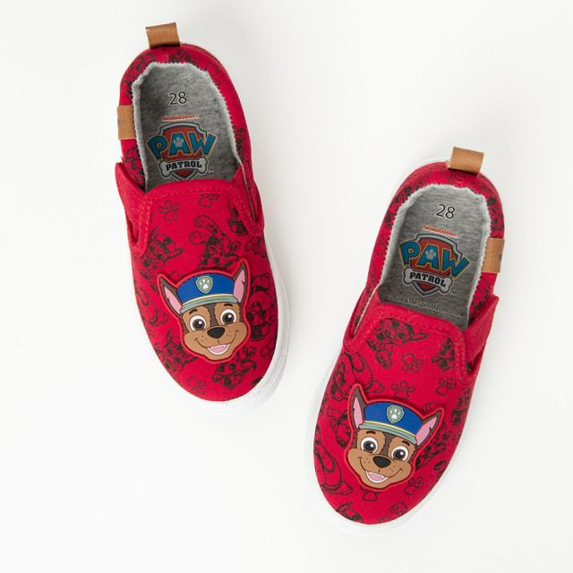Кецове PAW PATROL, цвят: Червен