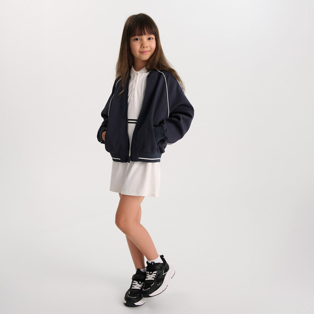 Рокля без ръкав, цвят: Бял