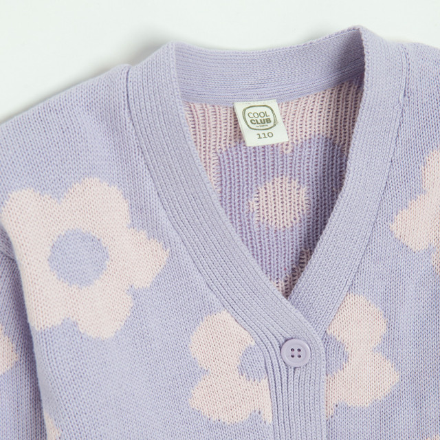 Жилетка, цвят: Виолетов