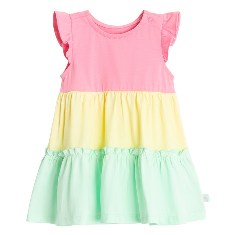 Рокля без ръкав, цвят: Розов