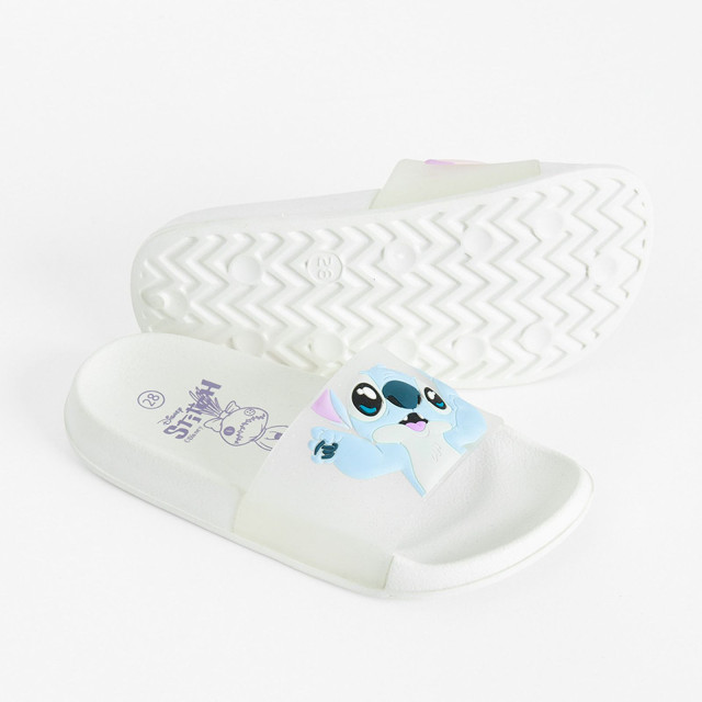 Плажни чехли LILO&STITCH, цвят: Бял