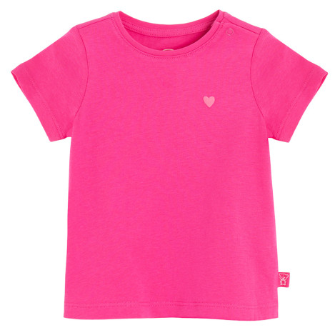 Тениска с къс ръкав, цвят: Магента