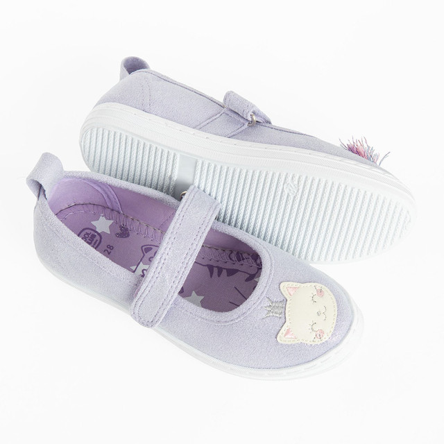 Пантофи, цвят: Виолетов