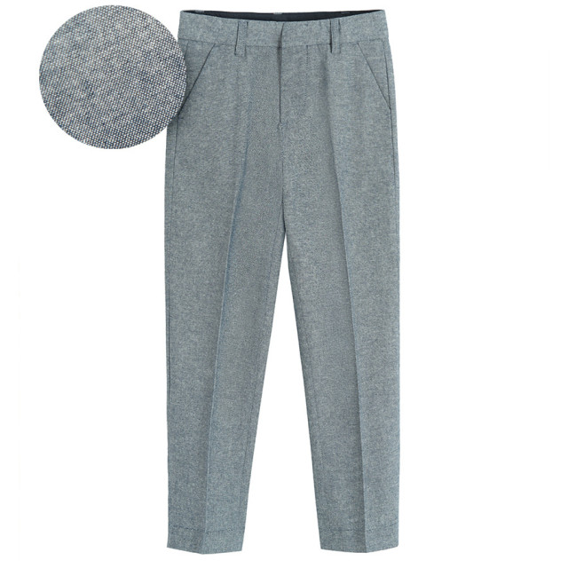 Панталони, цвят: Моско син меланж