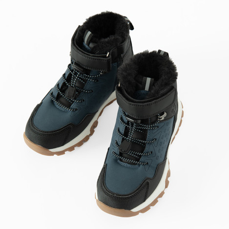 Ботуши, цвят: Морско син