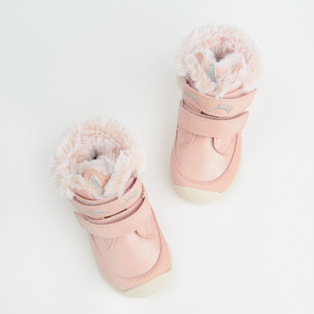 Ботуши, цвят: Светло розов