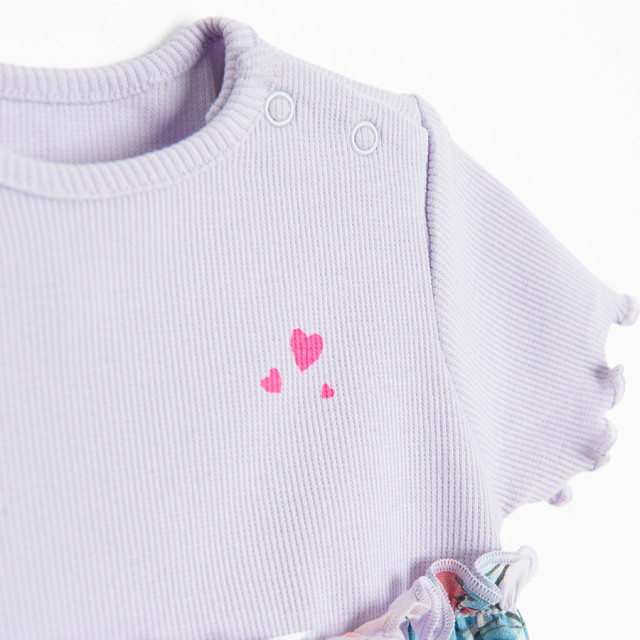 Рокля без ръкав LILO & STITCH, цвят: Виолетов