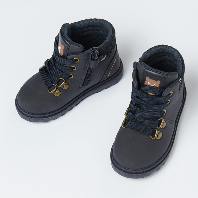 Високи обувки, цвят: Морско син