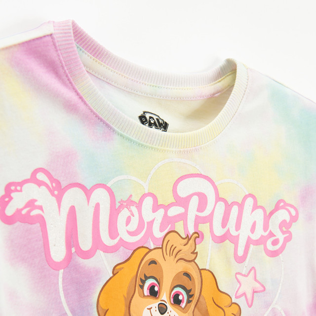 Рокля с къс ръкав PAW PATROL, цвят: Микс