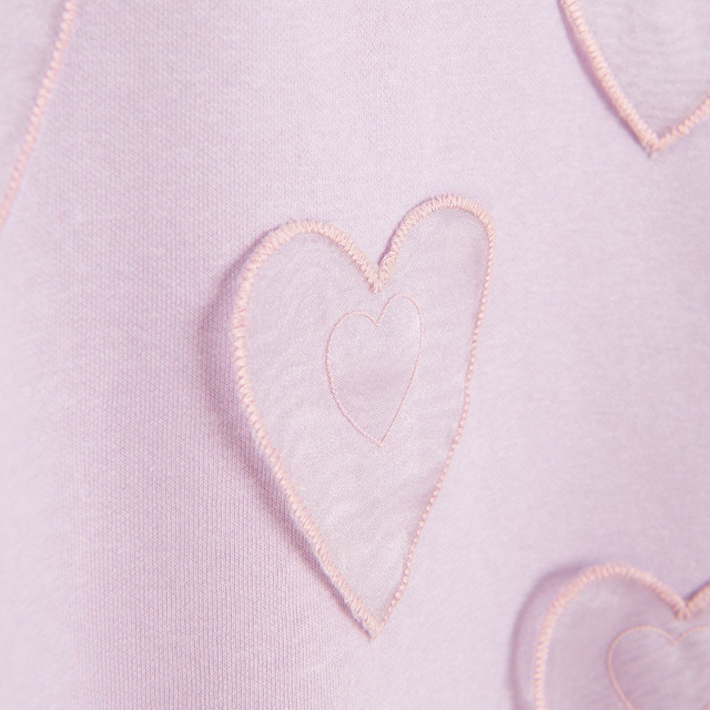 Блуза с дълъг ръкав, цвят: Виолетов