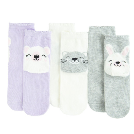 Чорапи 3бр., цвят: Микс