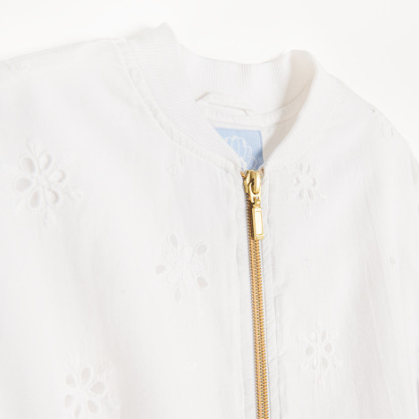 Яке, цвят: Бял