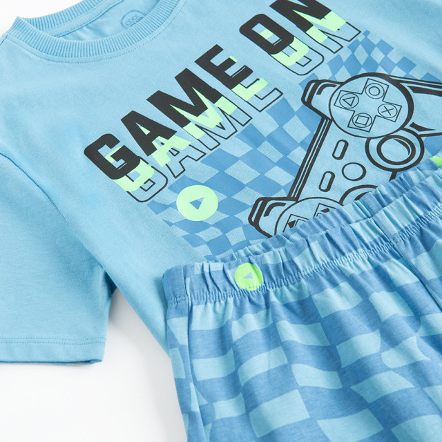 Пижама, цвят: Син