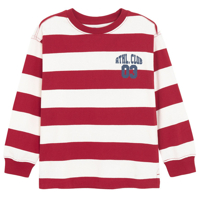 Блуза с дълъг ръкав, цвят: Райе