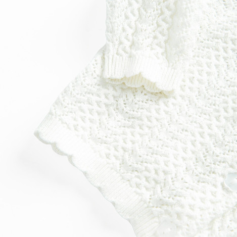 Жилетка, цвят: Бял