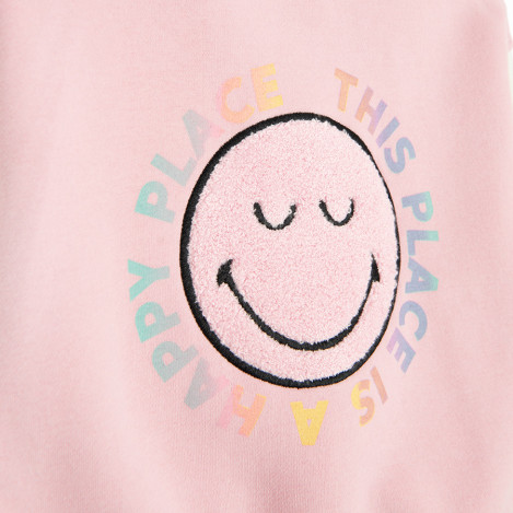 Яке SMILEY, цвят: Цикламен