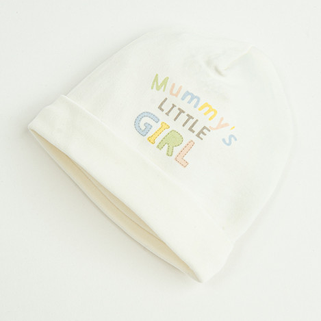 Шапка 2бр., цвят: Кремав