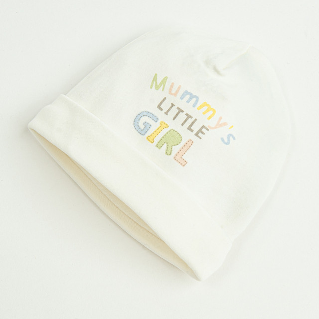 Шапка 2бр., цвят: Кремав