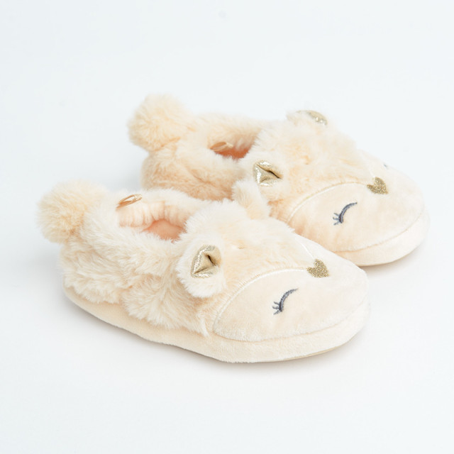 Пантофи, цвят: Светло кафяв