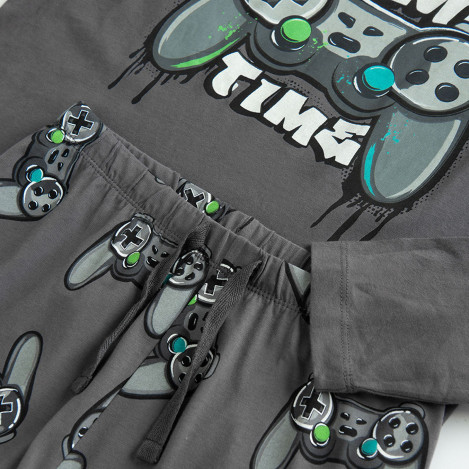 Пижама, цвят: Сив