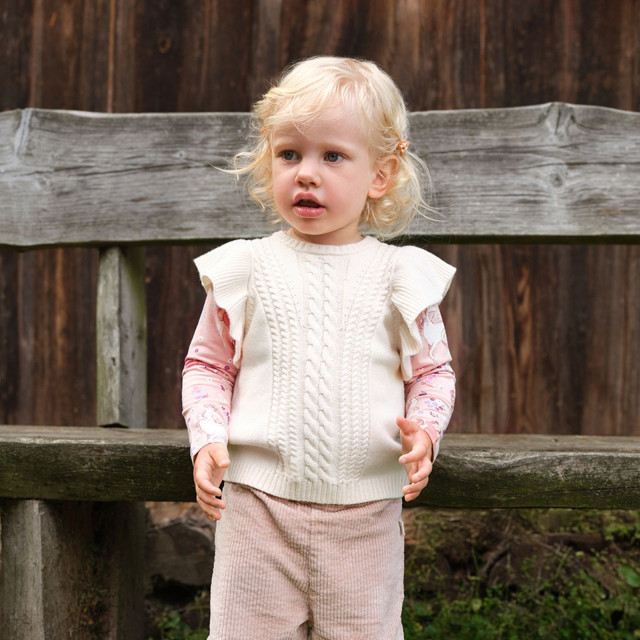 Елек, цвят: Бял