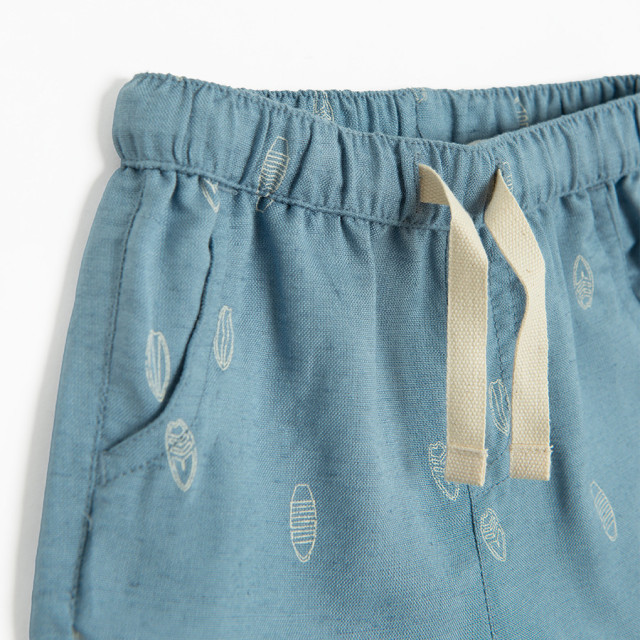 Комплект, цвят: Син