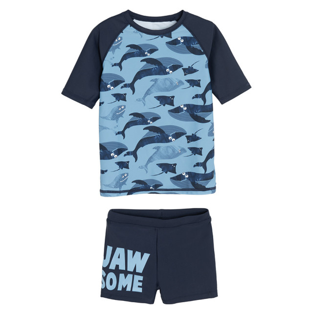 Бански костюми 2бр., цвят: Морско син