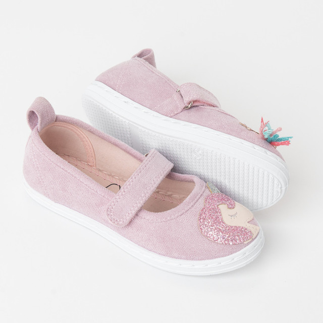 Пантофи, цвят: Светло виолетов