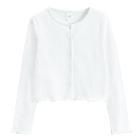 Жилетка, цвят: Бял