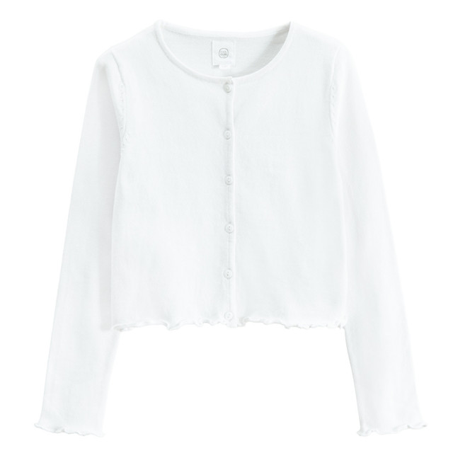 Жилетка, цвят: Бял