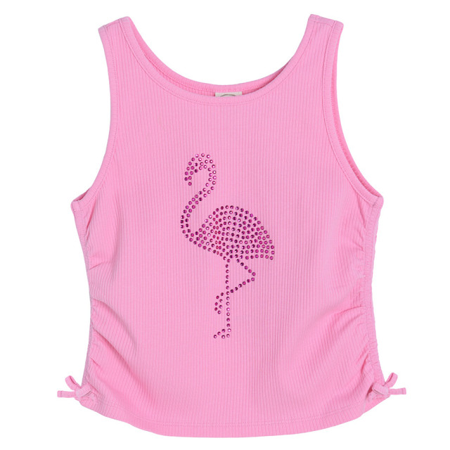 Блуза без ръкави, цвят: Розов