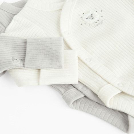 Боди с дълъг ръкав 2бр., цвят: Микс