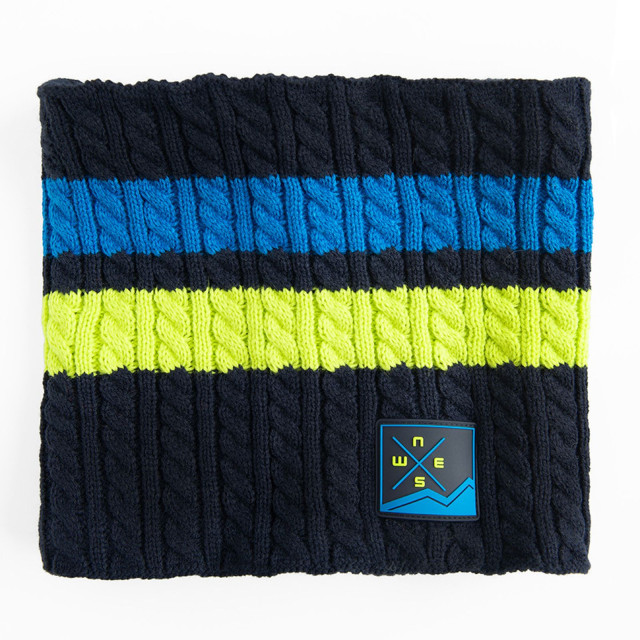 Шал СНУД, цвят: Син