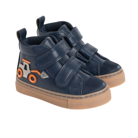 Високи обувки, цвят: Морско син