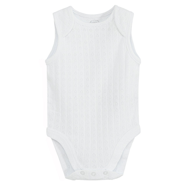 Бодита без ръкав 3бр., цвят: Бял