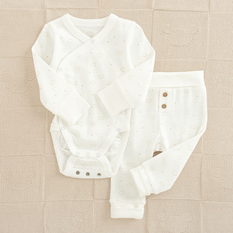 Комплект, цвят: Бял