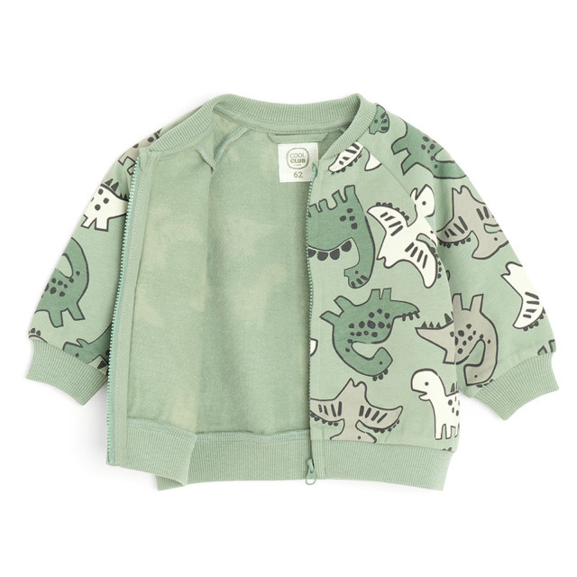 Яке, цвят: Зелен