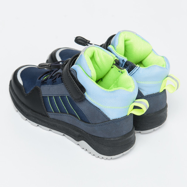 Високи обувки, цвят: Морско син