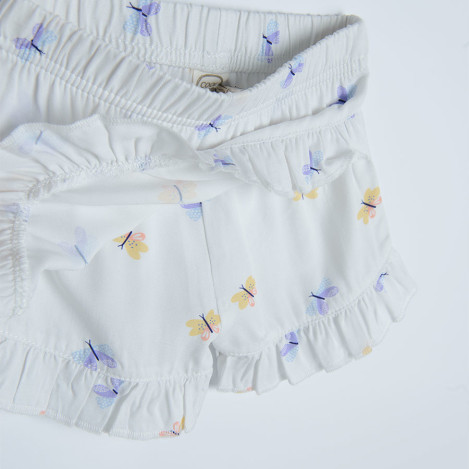 Шорти, цвят: Бял