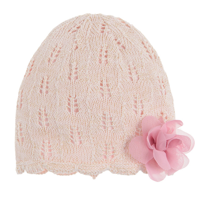 Шапка, цвят: Светло розов