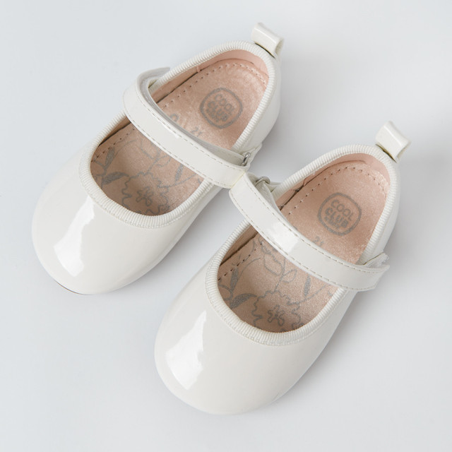 Балеринки, цвят: Бял