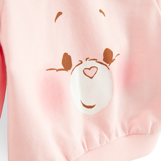 Блуза с дълъг ръкав CARE BEARS, цвят: Розов