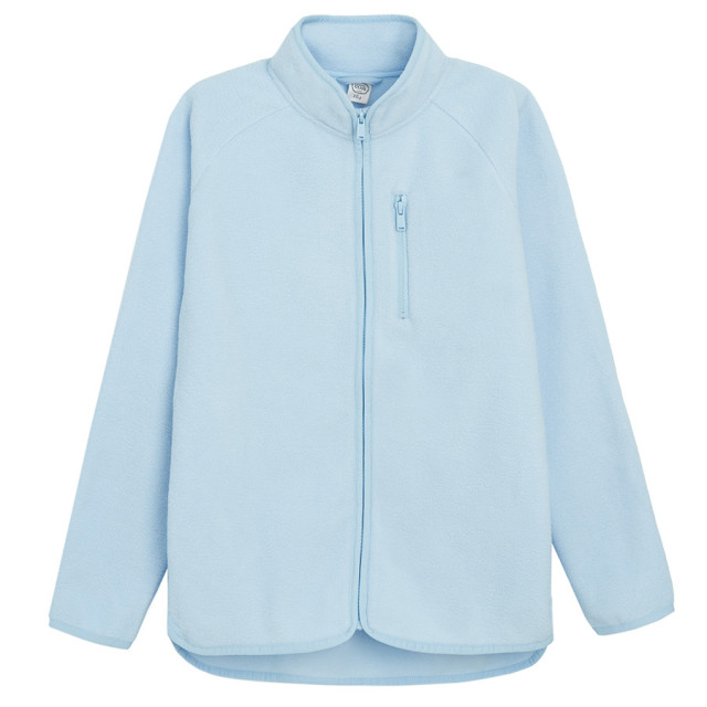 Блуза с дълъг ръкав, цвят: Светло син