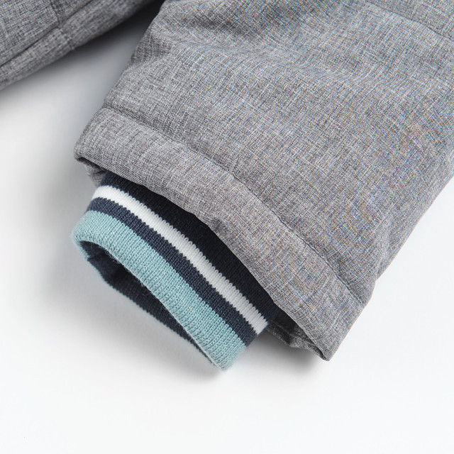 Яке, цвят: Сив меланж