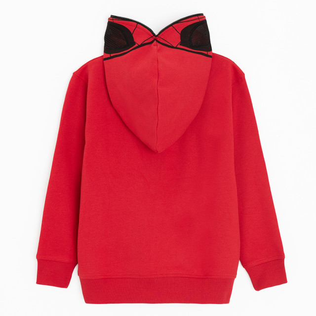 Суитчър SPIDER-MAN, цвят: Червен