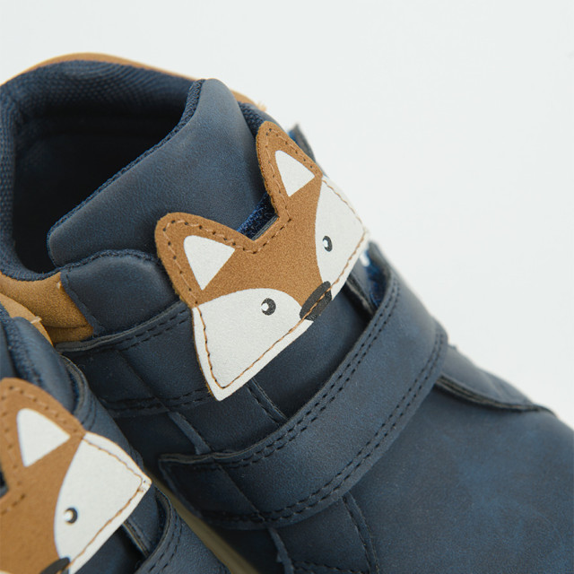 Високи обувки, цвят: Морско син