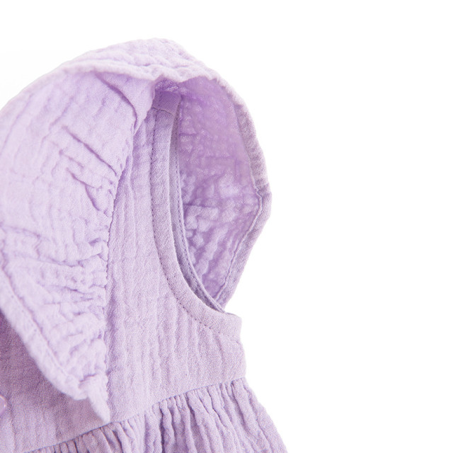 Рокля с къс ръкав, цвят: Светло виолетов