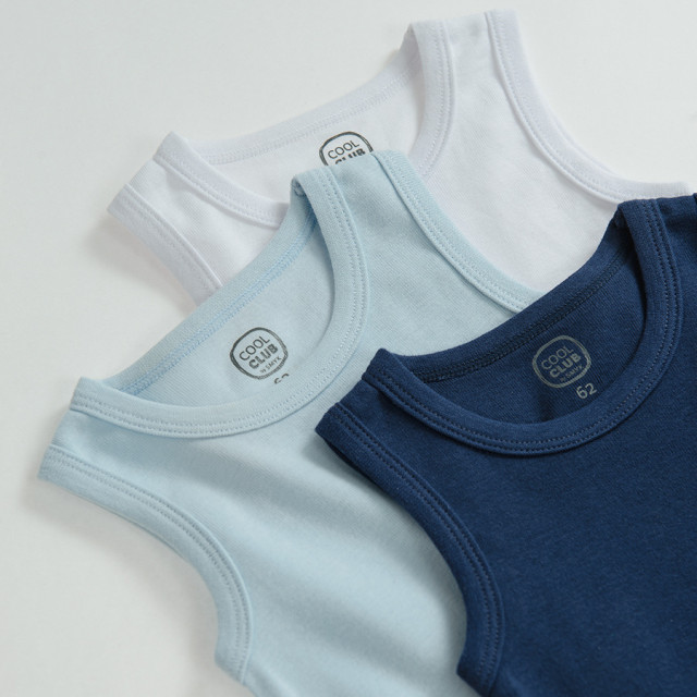 Бодита без ръкав 3бр., цвят: Микс