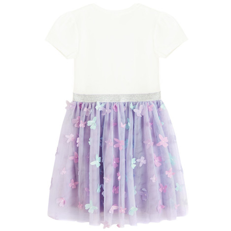 Рокля с къс ръкав, цвят: Микс