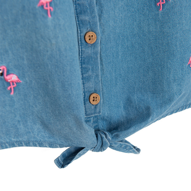 Блуза без ръкави, цвят: Светло син